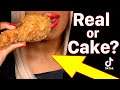 ASMR EATING REALISTIC CAKE KFC CHICKEN DRUMSTICK, KFC OREO, CAKE ART, MUKBANG 먹방