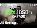 Call of Duty: Modern Warfare GTX 1050 Ti + i5-7400 | Low vs. Medium vs. High vs. Extreme | 1080p