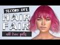 HAIR FAIR 2021 -  ALL FREE GIFTS - Second Life