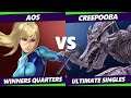 S@X 436 Winners Quarters - AoS (ZSS) Vs. Creepooba (Ridley) Smash Ultimate - SSBU