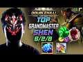 GrandMaster Shen TOP vs Lee Sin - 천상계 탑 쉔 템트리 룬 서리불꽃 착취 - LOL KR 11.9
