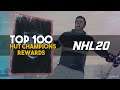 INSANELY ok pulls.  Top 100 Hut Champions Rewards / Pack Pulls in NHL 20 HUT