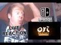LIVE REACTION - Ori and the Blind Forest CONFIRMED for Nintendo Switch!