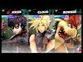 Super Smash Bros Ultimate Amiibo Fights – Request #20046 Joker vs Cloud vs Bowser