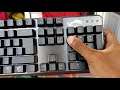 📦 Unboxing : Le clavier mécanique MSI GK60 Visor (+ effets de lumière)