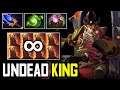UNDEAD KING !! Scepter + Refresher Wraith King Unlimited Reincarnation by Bulldog | Dota 2