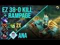 Ana - Phantom Lancer | EZ 38-0 KILL + RAMPAGE | Dota 2 Pro Players Gameplay | Spotnet Dota 2