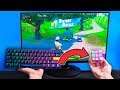 Every Death i SWITCH to a SMALLER Keyboard in Fortnite