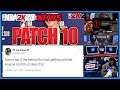 EXPLOSIVE BEHIND THE BACK PATCHED - PATCH 1.10 UPDATE - JOEL EMBIID OUT - HTB BANNED - NBA 2K NEWS