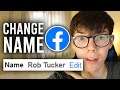 How To Change Facebook Name (Desktop + Mobile) | Facebook Name Change Guide