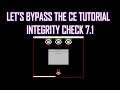 Bypass CE Tutorial Games Integrity Check 7.1