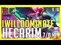 IWillDominate - Hecarim - Patch 9.10 NA Ranked | LEGENDARY