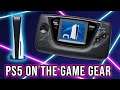 Playing The PlayStation 5 On The Sega Game Gear