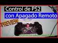 Preview | control de PS2 con botón de apagado remoto | PS2 controller with remote shutdown button