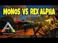 Ark Survival - Monos contra Rex Alpha. ( Gameplay Español ) ( Xbox One X )