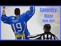 Coventry Blaze 2016-2017 fights