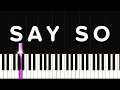 Doja Cat - Say So [Piano Tutorial]