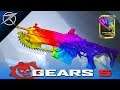 GEARS 5 Multiplayer Gameplay - RAINBOW LANCER SKIN! (Gears 5 Weapon Skin Lancer)