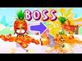 HIT TOMATO 3D 🍅🍌🥦 All Levels Android,ios Pineapple Boss Level 20