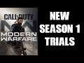 NEW Season 1 Trials! Easy & Fun XP To Be Had! COD Modern Warfare 2019 PS4