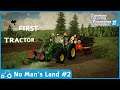No Man's Land #2 FS22 Timelapse Buying Our First Tractor, Clearing Trees & Building A Greenhouse