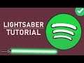 Spotify - How To Get Lightsaber Music Bar