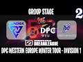 Tundra vs Nigma Galaxy Game 2 | Bo3 | Group Stage DPC WEU Winter Tour 2021-22 Division 1