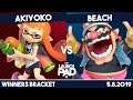 Akiyoko (Inkling/PKMN Trainer) vs Beach (Wario) | Winner Bracket | The Launch Pad #5
