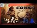 Conan Exiles #124 Fundament Park und weißer Jaguar - Let's Play