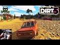 DIRT 5 Fiat 131 Abarth Rally | Career Gameplay P15 | Thrustmaster Wheel Cam