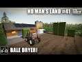 Drying Grass Bales For Hay & Buying Chickens - No Man's Land #41 Farming Simulator 19 Timelapse