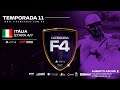 F1 2019 LIGA WARM UP E-SPORTS | CATEGORIA F4 PS4 | GRANDE PRÊMIO DA ITÁLIA | ETAPA 04 - T11