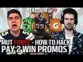 How to Hack Pay 2 Win Promos - MUT Force wtih Director & Trumpetmonkey