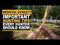 Medieval Dynasty - Important Hunting Tips to Know