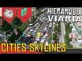 TUTORIAL de Hierarquia Viária para um Transito Funcional - Cities Skylines Guia [Hype Games PT-BR]