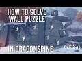 How To Solve Dragonspine Wall Symbol Puzzle | Genshin Impact