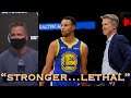 📺 Kerr: Stephen Curry “looked like he put on 5 lbs of muscle…(Draymond)…either way he’s lethal”