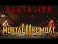 Mortal Kombat 11 - NEW Secret Brutality for Shang Tsung REVEALED! (Body Drop)