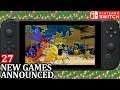 27 New Games Switch ANNOUNCED Week 1 July 2019 | Nintendo Direct News