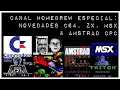 Canal Homebrew Especial: Novedades C64, ZX, MSX & Amstrad CPC