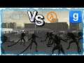 Combine VS Alien Xenomorphs SNPC WAR Fight Garry's Mod