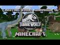 Creating every dinosaur in Jurassic world Minecraft!