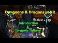 Demeo - Dungeons & Dragons in VR - Introduction & In-game Tutorial