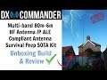 DX Commander Multi Band Vertical Unboxing Build and Review M0MCX Portable Vertical Antenna SOTA