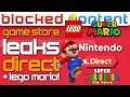 GAME Leaks a Nintendo Direct! ALREADY Happened?! LEGO Super Mario Announcement! - LEAK SPEAK!