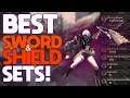 *HIGHEST DPS* SWORD AND SHIELD SETS! | Best Endgame Mixed Sets & Guide | Monster Hunter: World
