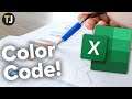 How to Automatically Color Code in Excel