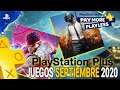 JUEGOS PLAYSTATION PLUS (SEPTIEMBRE 2020) | PS4 -STREET FIGHTER V -PUBG GRATIS -JUEGOS GRATIS PS4