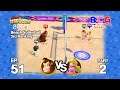 Mario Olympic Games 2021 - Beach Volleyball EP 51 - 3rd Rank Round 2 - Donkey Kong VS Peach (P2)