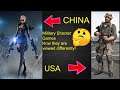 Military Shooter Games, China compared to the West!